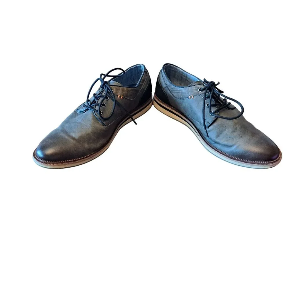 Sonoma Ortholite Eco Men Dress Shoe‎ Cushioned Size 10.5 M Grey Black Brown